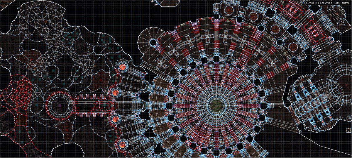 Bridgeburner4's tweet photo. id: Uses 7500 lines to make Doom 1 episode 1, the best of the original episodes.
Me: Uses 7500 lines to make a lift
#doom #doom2 #mapping #leveldesign #whyamilikethis #justmapperthings https://t.co/L2tINMzHiw
