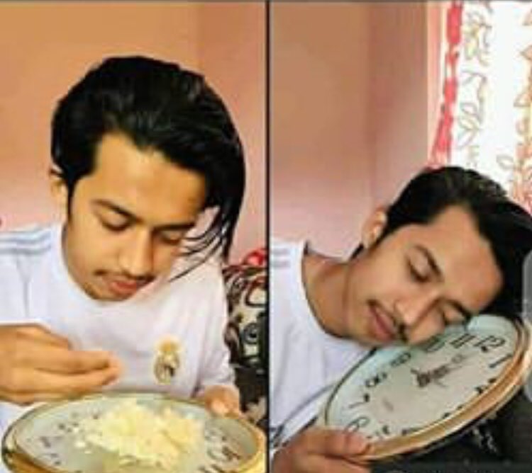 Minahil1003's tweet photo. She: Babu time pe khana,time pe sona.
Le Babu: https://t.co/ZbPDlXk9fG
