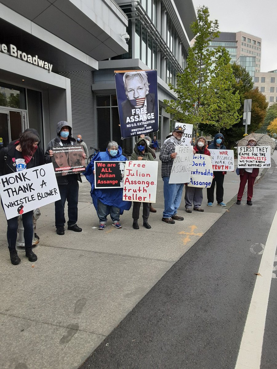 MemeNewsUG's tweet photo. #FreeAssange #BecomeUngovernable #Boston #Oct5th2020 Outside UK Embassy!
https://t.co/xy5NwnyARv https://t.co/WfwchXDdHk