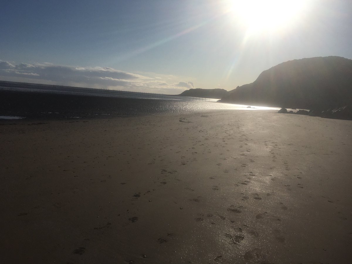 Early evening stroll on the beach before tea....