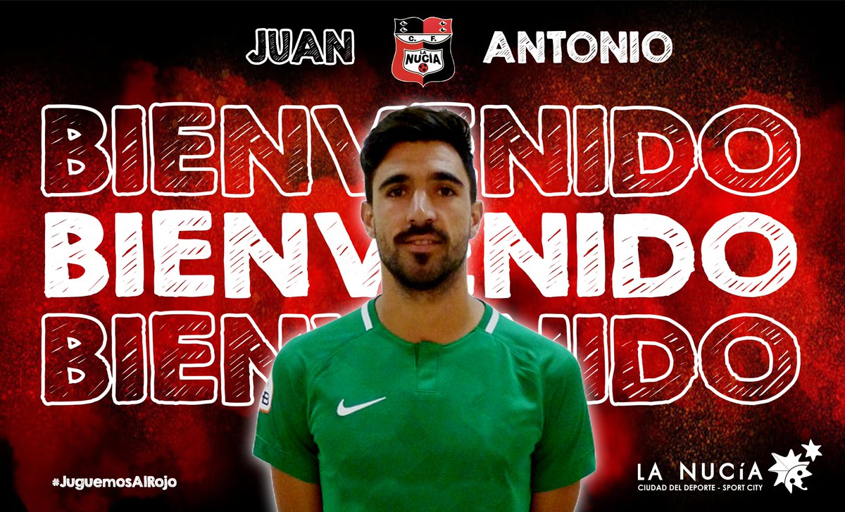 cfnucia's tweet photo. 🔴🅒🅕🅛🅝🔴

𝗖𝗢𝗠𝗨𝗡𝗜𝗖𝗔𝗗𝗢 𝗢𝗙𝗜𝗖𝗜𝗔𝗟 | @juanantoniosc90 nuevo fichaje del @cfnucia. 🖊️

El delantero de 29 años, jugador del @racingferrolsad la pasada temporada, se une al conjunto nuciero. 🔝

ℹ️ https://t.co/sc8N5jw54X

#BienvenidoJuan 🤝

#JuguemosAlRojo ♥️ https://t.co/4vvDikLpMP