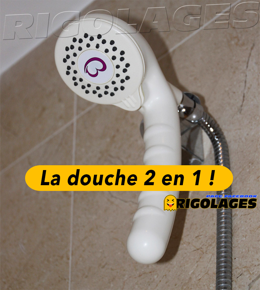 Rigolages on X: #humour #rigolages #douche #2en1 #pommeau #gadget #gadgets  #bain  / X