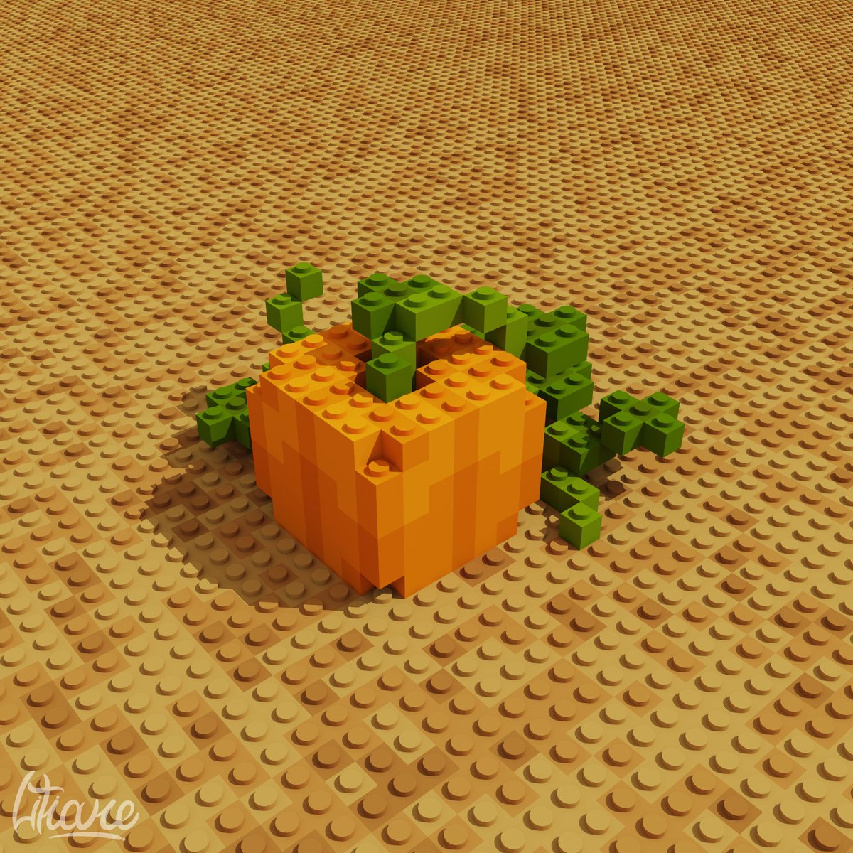 'Lego Pumpkin Plant' Voxel Art for Day 5 of #Inktober2020

litiare.com

#voxelart #magicavoxel #Inktober #inktober2020day5