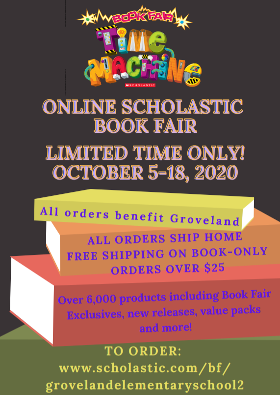 Kathleen Ordile (@kordilecbsd) on Twitter photo Just a quick reminder about the <a href="/CBGrovelandEl/">Groveland Elementary</a> virtual book fair. It started today and runs through the 18th. Just a quick reminder about the <a href="/CBGrovelandEl/">Groveland Elementary</a> virtual book fair. It started today and runs through the 18th.