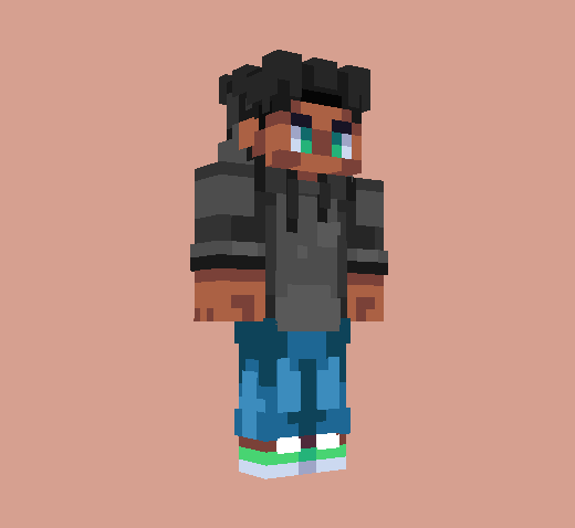 Just wanted to share this skin I made. (My first skin!)
I like it tbh 

#Pixelart #Minecraftskins #Minecraft