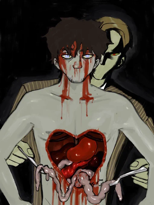 gore tw first image

same artist diff flavors of homosexuality ? 
