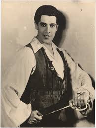 Twenty First Day. Hispanic Hollywood. Don Alvarado (1904-1967) was born in Albuquerque. This very handsome and muscular Mexican-American had a career in the movies that included acting, directing & production management. He got his acting start with roles in silent films.