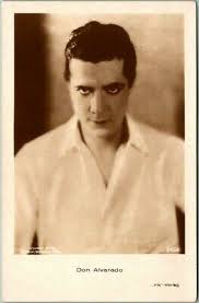 Twenty First Day. Hispanic Hollywood. Don Alvarado (1904-1967) was born in Albuquerque. This very handsome and muscular Mexican-American had a career in the movies that included acting, directing & production management. He got his acting start with roles in silent films.