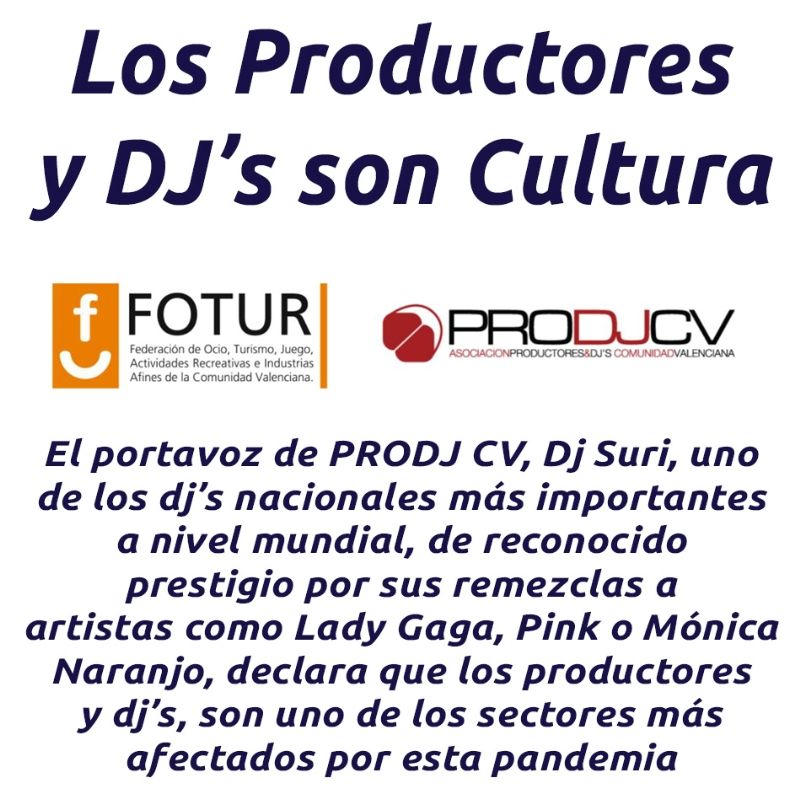 hosteleriaenvlc's tweet photo. LOS PRODUCTORES Y DJS SON CULTURA
El portavoz de PRODJ CV, Dj Suri, uno de los dj’s ....
https://t.co/mS46XRbIVr
@FoturValencia @ProdjCv #FoturCV #FoturCv #FoturValencia #foturcv #ProDjCV #HosteleriaEnValencia #ProductoresMusicales #Musica #Cultura #DJs #VictorPerez #DjSuri # https://t.co/P4FuL19HsS