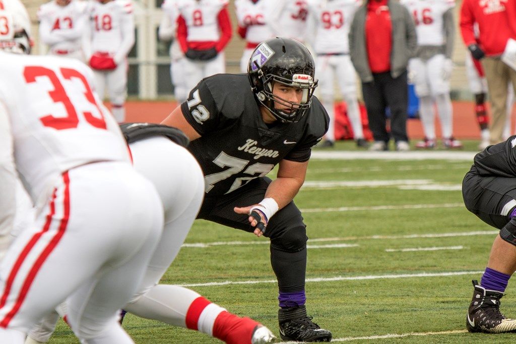 KenyonFootball's tweet photo. Rising JR OL Matt Ullstrom:
Hometown: East Lake, Florida
Favorite athlete: Brian Urlacher
Intended career path: Financial advisor
Favorite movie: Star Wars saga
#WhyKenyon: The family atmosphere on the team, great academics, and great views on campus.
#GoLords #NextOneWins https://t.co/otwuaUydlR