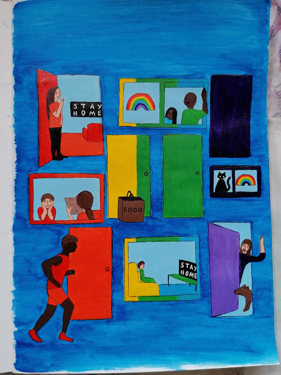 Caistor_cgs's tweet photo. Former student Jyothi Cross will be talking about the inspirational and excellent CGS/ Nightingale COVID-19 anthology 'Quaranteen' on @RadioHumberside today at 6pm. Well worth a listen - and a read. Poems, stories, drawings and even QR codes. Available to buy on ParentMail. https://t.co/BjwoHql2zx