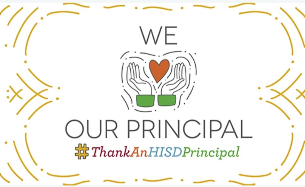 Happy National Principals Month to our Principal Mayra Ramon! Thank you Ms. Ramon for your hard work and dedication! You are very appreciated! <a href="/HISD_Crespo/">Crespo Elementary</a> #ThankAnHISDPrincipal #crespostrong
