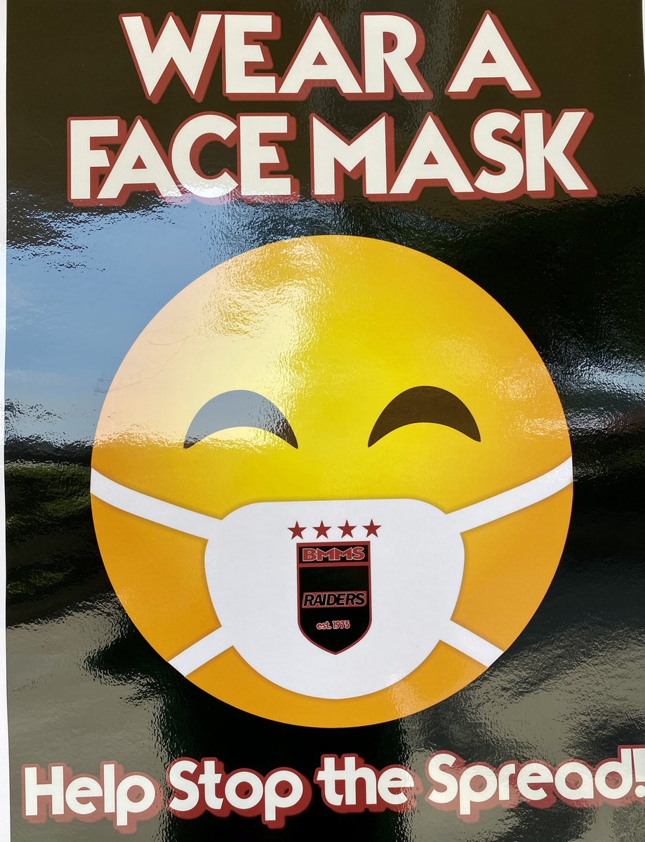 Welcome Back to some of our <a href="/BMMSRaiders/">BMMSRaiders</a> and <a href="/OVMS_Falcons/">Oak Valley MS</a> students and staff! Lots of great work preparing for a safe and exciting return. <a href="/PowayUnified/">Poway Unified</a>