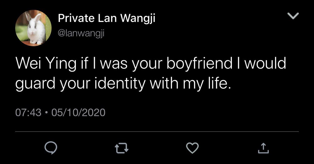 Oh Lan Wangji, sweetie 