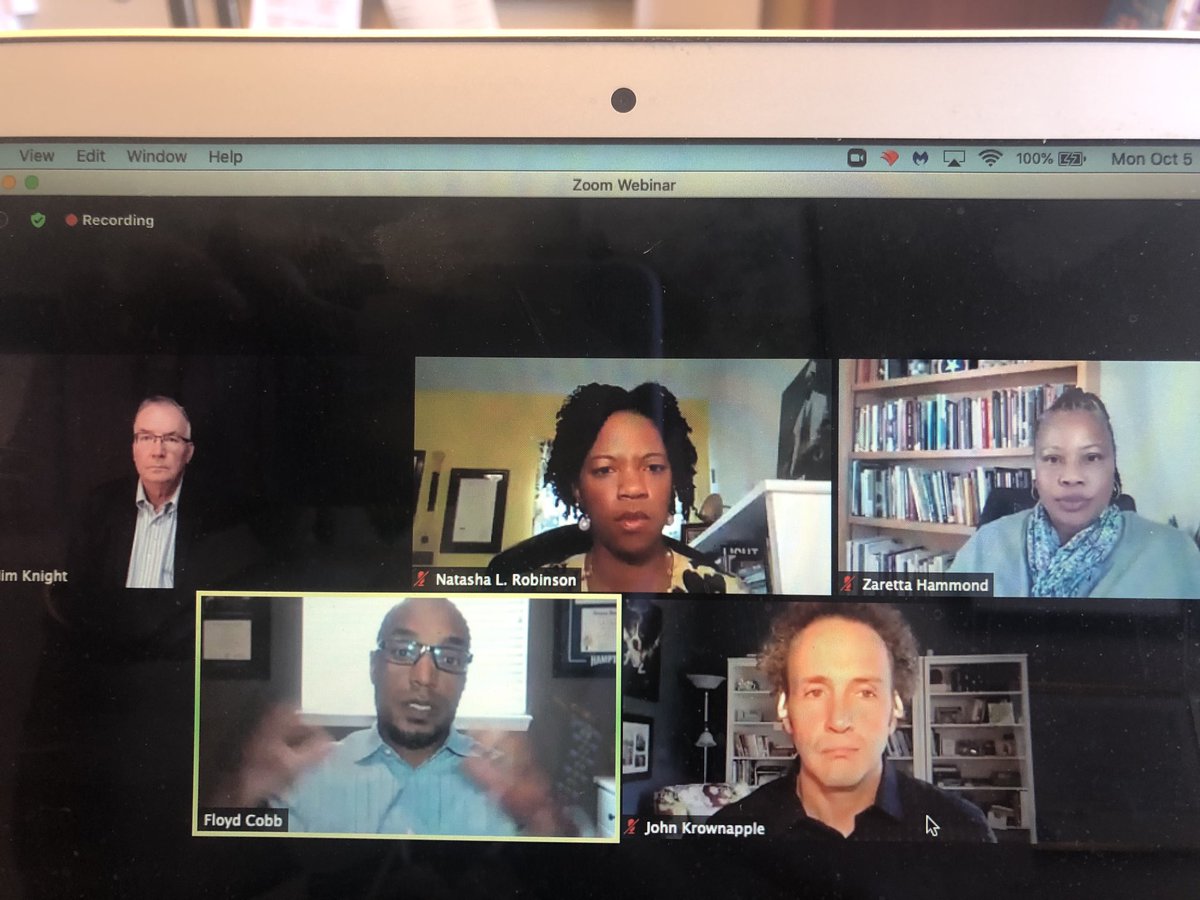 Another important conversation at TLC to provide us with ideas to better support our students and families with equity, kindness and dignity#TLC2020