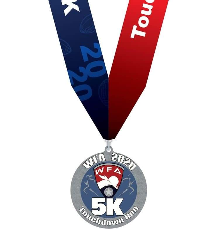 MN_Vixen's tweet photo. Earn a medal and support the Vixen!

Run the @WFAfootball virtual 5K this fall to help support women's football.
Register here https://t.co/f3JY5gBBG4

#WFATouchdownRun #SupportFemale #femaleathletes #womenempoweringwomen https://t.co/qn80pjUeNp
