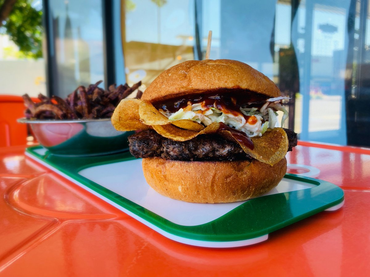 The FunGuy 🐮🍄 Our famous beef mixed with mushrooms to bring a new experience to your palate. A great choice for a lighter burger but without sacrificing that amazing taste!