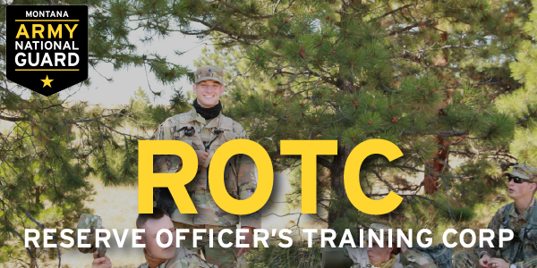 The #ROTC program is just another tool that Montana Army National Guard Soldiers can use gain additional education money.  If you have any interest in becoming an Officer in the #military, check out montanaguard.net to learn more about ROTC!