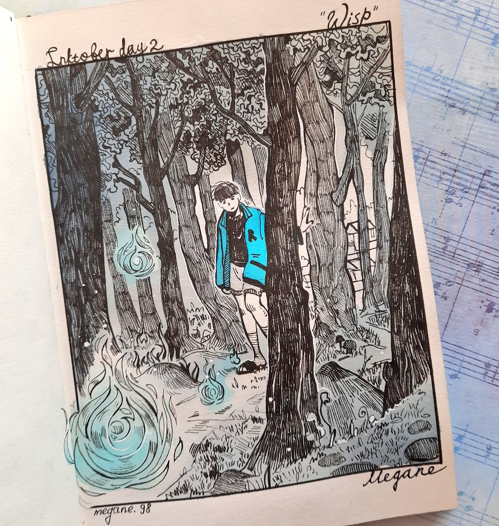 1-4 #inktober2020 #Inktober 