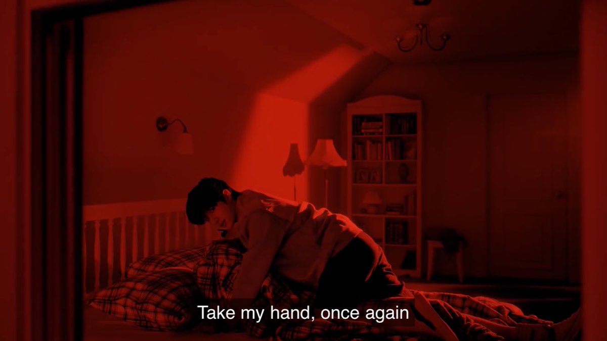 and he is a bit of a self-righteous character with pure motives.here, i don't think he was suffocating taehyun. he wouldve done that with a pillow dont you think?? to me it looks like he's shielding ty from the red sun (wc should symbolize the "burning of the world")+