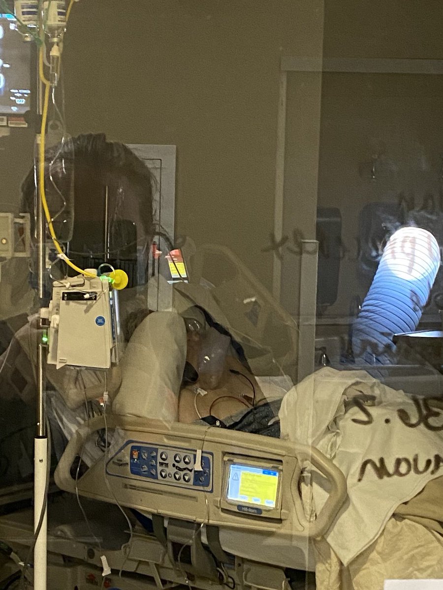 Islandgirlpixie's tweet image. Don’t be afraid of it?? Come say that TO MY FACE, you coward! This is my mom before her last breaths, dying from Covid. You did this. #TrumpKilledMyMom #TrumpIsANationalDisgrace #VoteHimOut