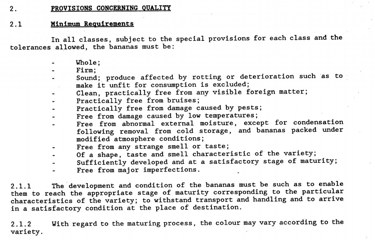 13. Here is the Mexico proposal quality requirements, the Codex standard quality section and the EU standard quality regulation side by side.Shape was always considered, it was just more precisely defined now.