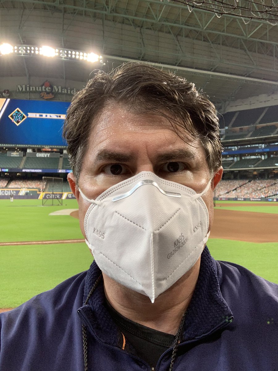 In Houston with <a href="/Marlins/">Miami Marlins</a> for #NLDS! In the bubble, but so proud of our Home Town Marlins for bringing us here. #RespectMiami #JuntosMiami #PostSeason