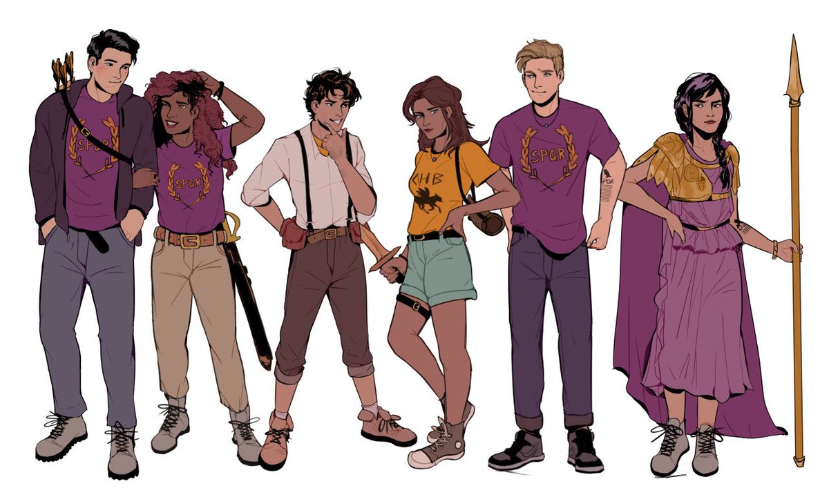 And the hoo gang too ,, #hoo #herosofolympus.