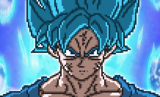 Pixilart - (What-If) Son Goku (Super Saiyan Blue Evolution) by Rezok