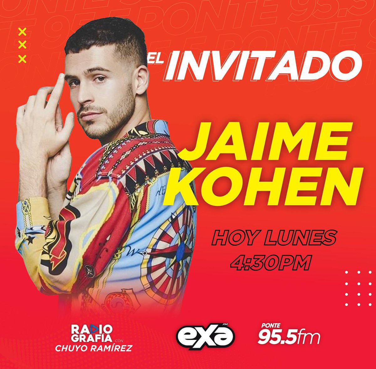 JaimeKohen's tweet photo. Nos escuchamos a las 4:30 por @exa_queretaro con @chuyoramirez!! #OtrosLabios https://t.co/Dknrfqpzp5