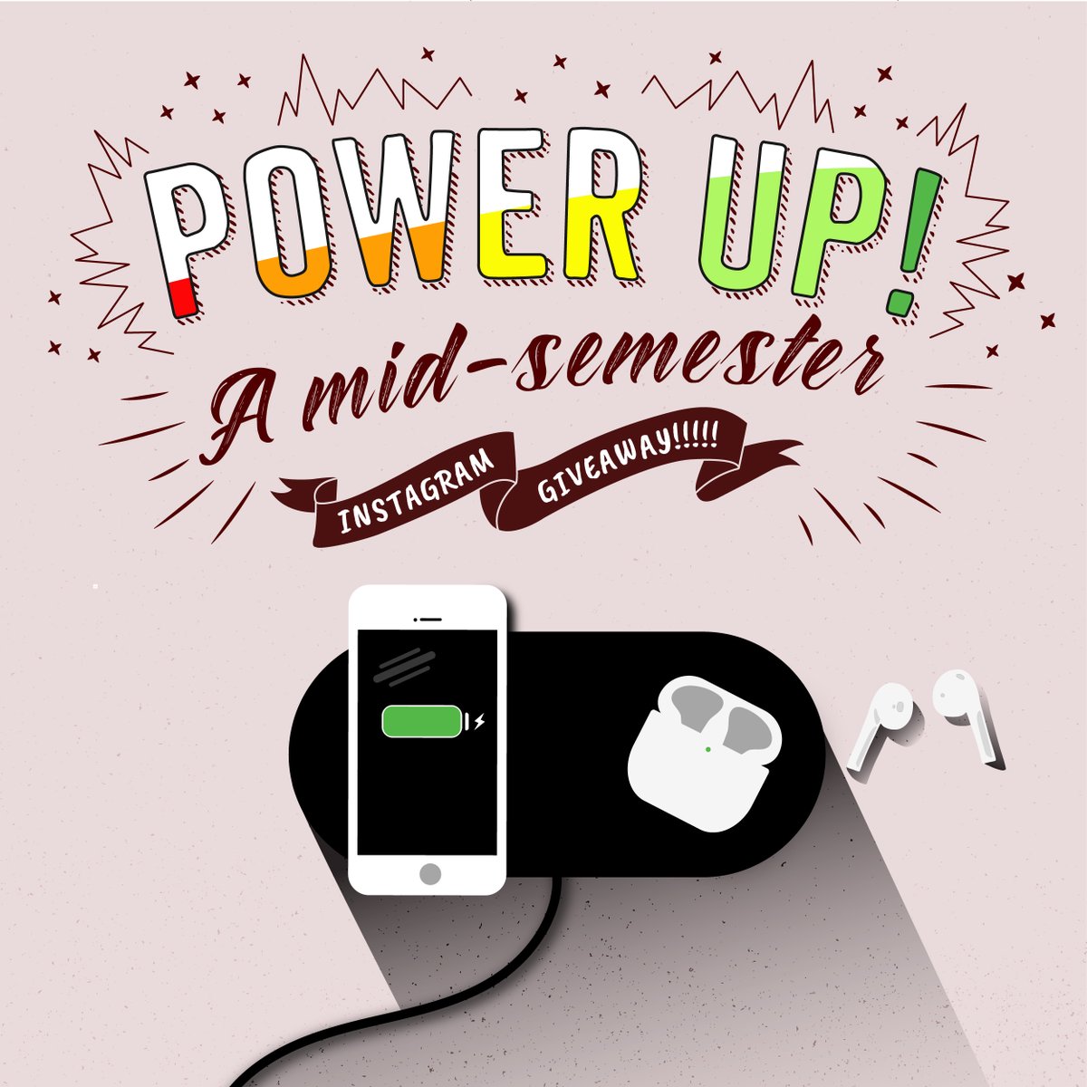 Running low lately? Undergraduate Studies is hosting a unit-wide Instagram giveaway! Winners will recieve a wireless charging pad!!😱

Find more information on how to enter here: tx.ag/V4RKc9t
#tamu24 #tamu23 #tamu22 #tamu21