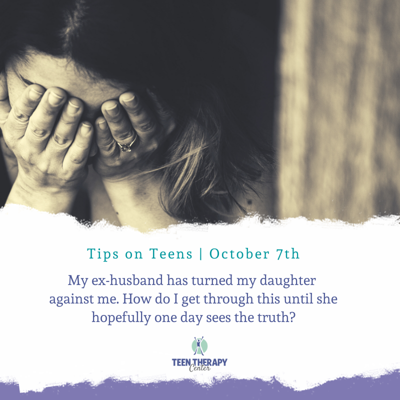 TeenTherapyHelp's tweet photo. Kent addresses this question on TipsOnTeens this Wed at 12pm on FacebookLive.

https://t.co/C8B0gtk8Z5

#divorce #parenting #teenmentalheatlh https://t.co/UpFiXIuEVH