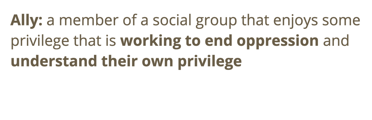 An ally is someone who recognises their own privilege and stands up for others when needed. The OLS team are offering two 3-hour Ally Skills training workshops on December 4. To learn more and book a slot please visit:
https://t.co/07SWv8qTf2 https://t.co/Vn6kqBVR8F