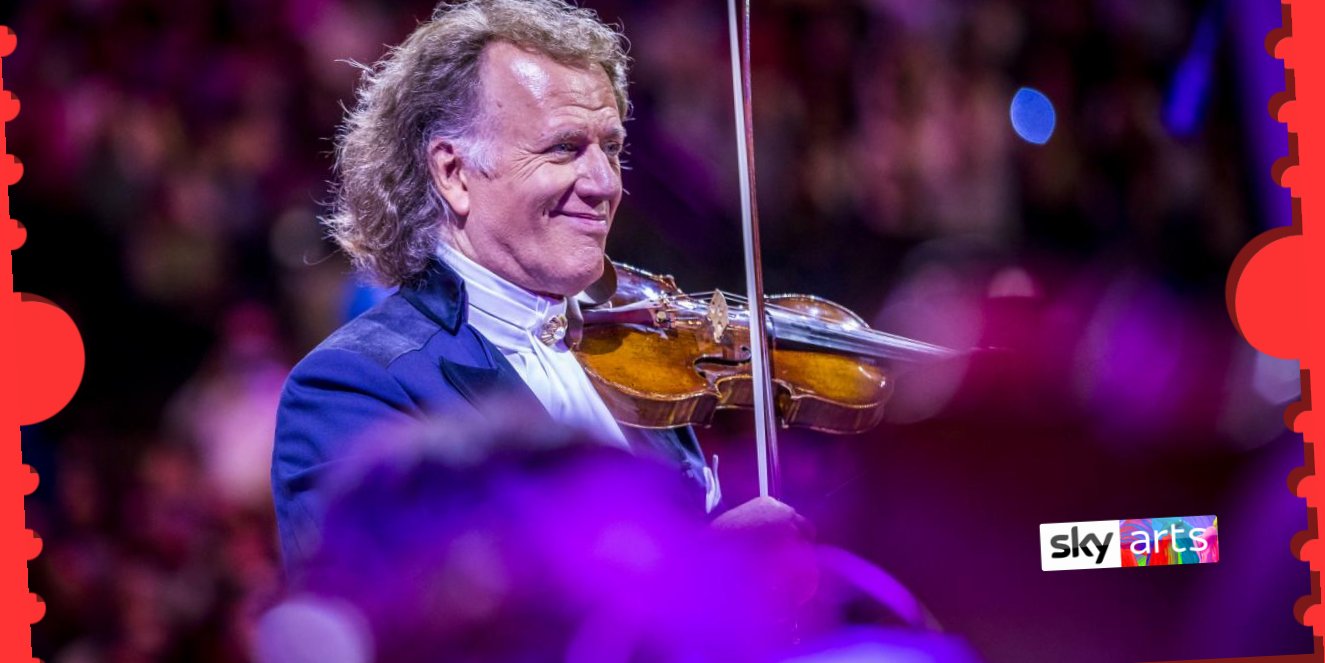 Now available on NowTV - Andre Rieu: Happy Birthday 3.3 for 79 days  