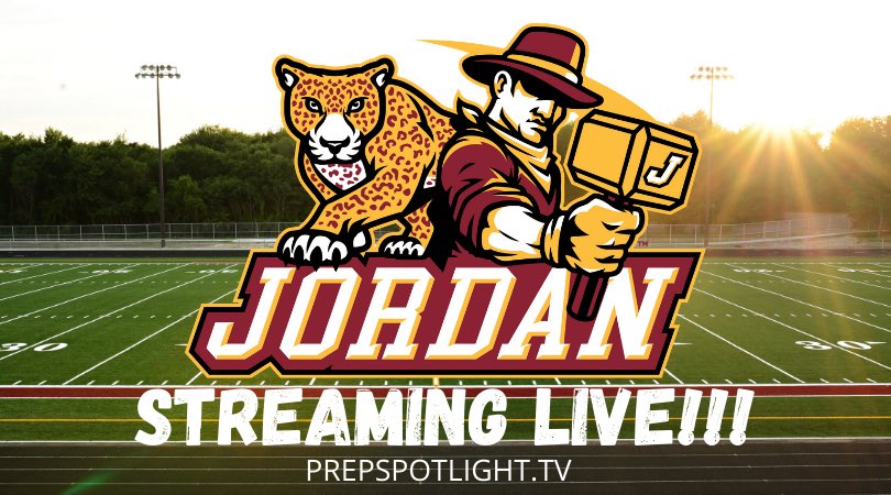 Great way to watch & cheer on your favorite Jaguar or Hubmen!!!  Obtain a Jordan Booster Club #Membership or #CorporatePartnership and receive a FREE subscription to #StreamLive home varsity games & some away games for the year through PrepSpotLight.TV #GoHubmen #GoJaguars