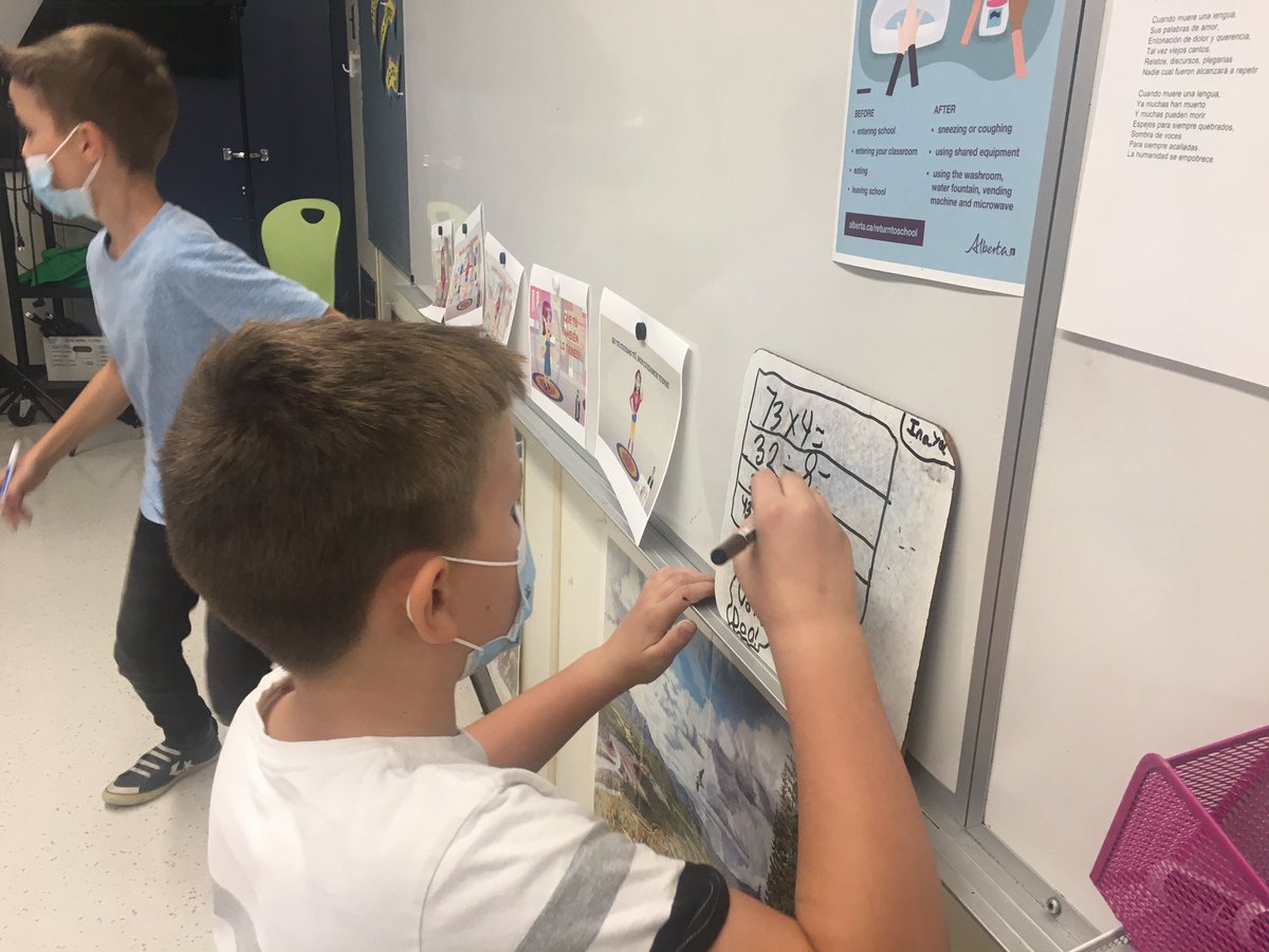 SraPanrucker's tweet photo. St: “what if we turn our favourite game into a math activity?”
T: come up with a proposal and pitch your idea to the class. 
All: it worked! what a blast!!! https://t.co/h2DYOHWeMM