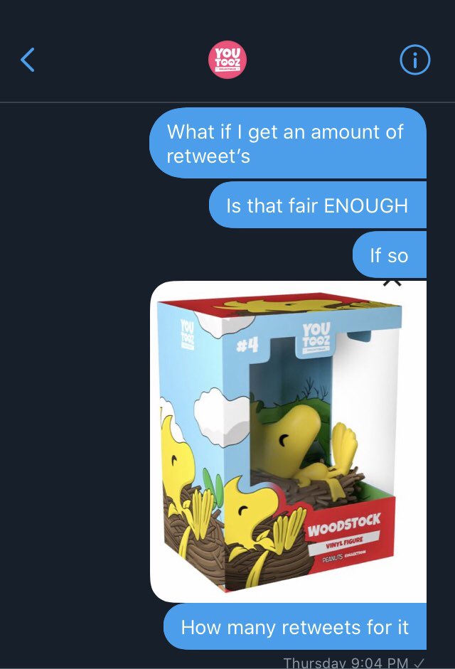 Boz0Brain's tweet image. Uhh hey guys!
Could you maybe retweet?
I need that Woodstock!
I WILL DO ANYTHING YOU GUYS SAY IF I GET THE AMOUNT