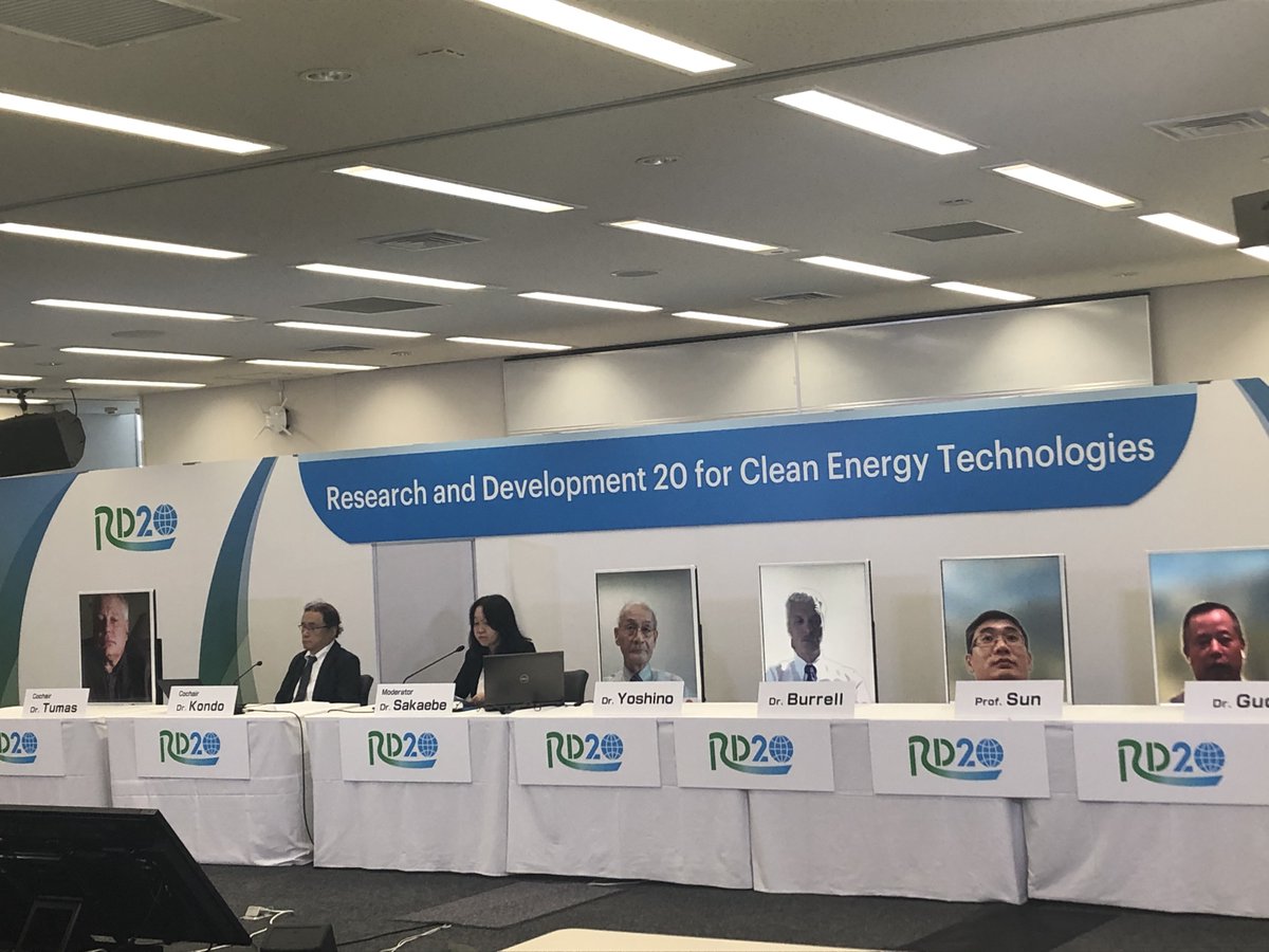 経済産業省 On Twitter 先週の Rd20 の技術セッション録画を配信中 低炭素社会実現のためのイノベーション技術を各国専門家が議論 今からの登録で視聴できます Https T Co 0md0zemsv0 写真は吉野先生も登壇された9 30 水 蓄電池セッションの様子 Https T