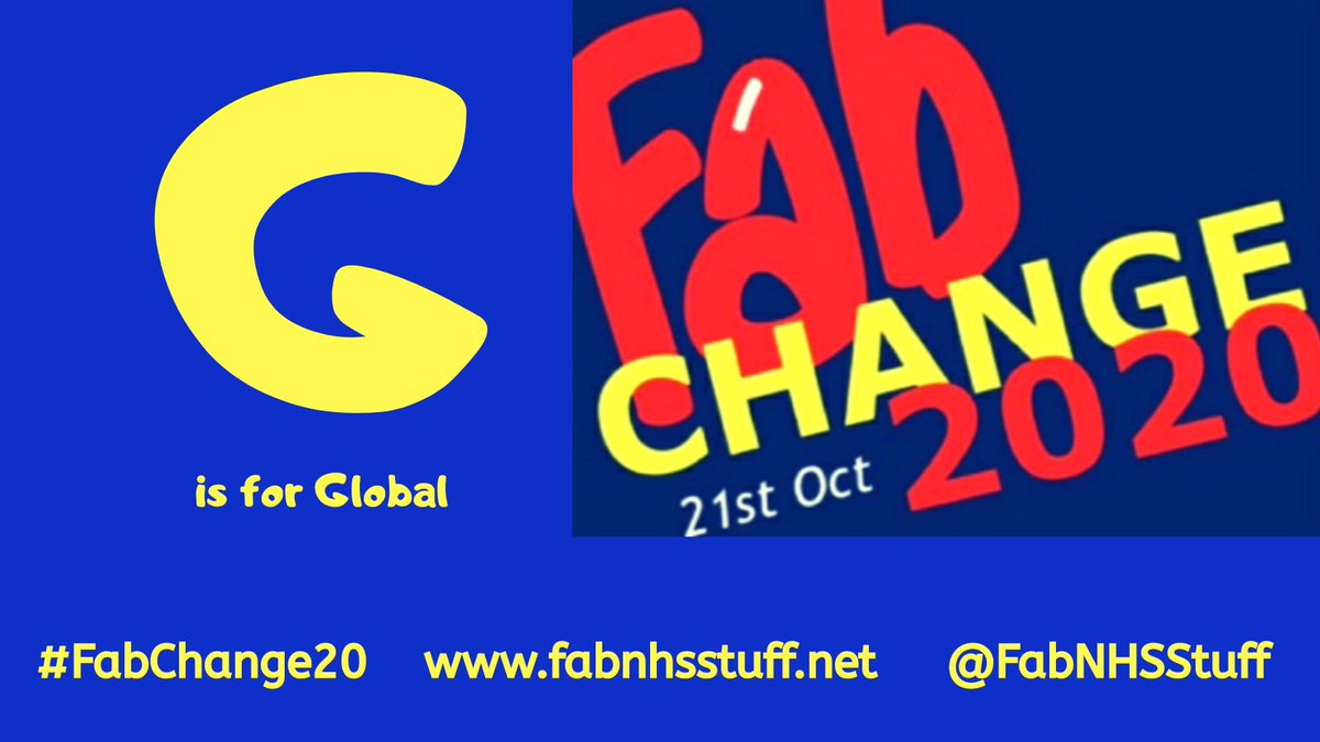  #FabChange20 is Global and we have a jam packed virtual conference with speakers from around the world. We will be releasing the programme soon. No need to register, it is free to join on the day!