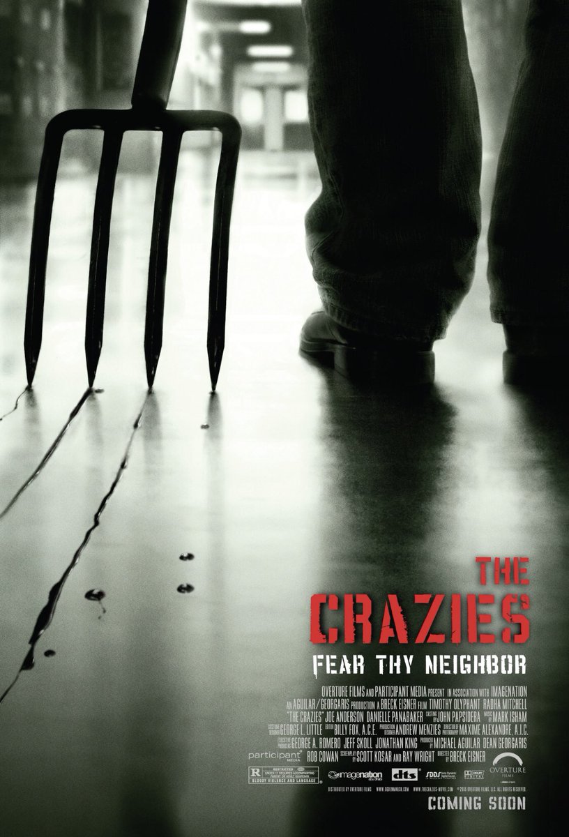 October 5th... One of my dads favorites.. The Crazies!!