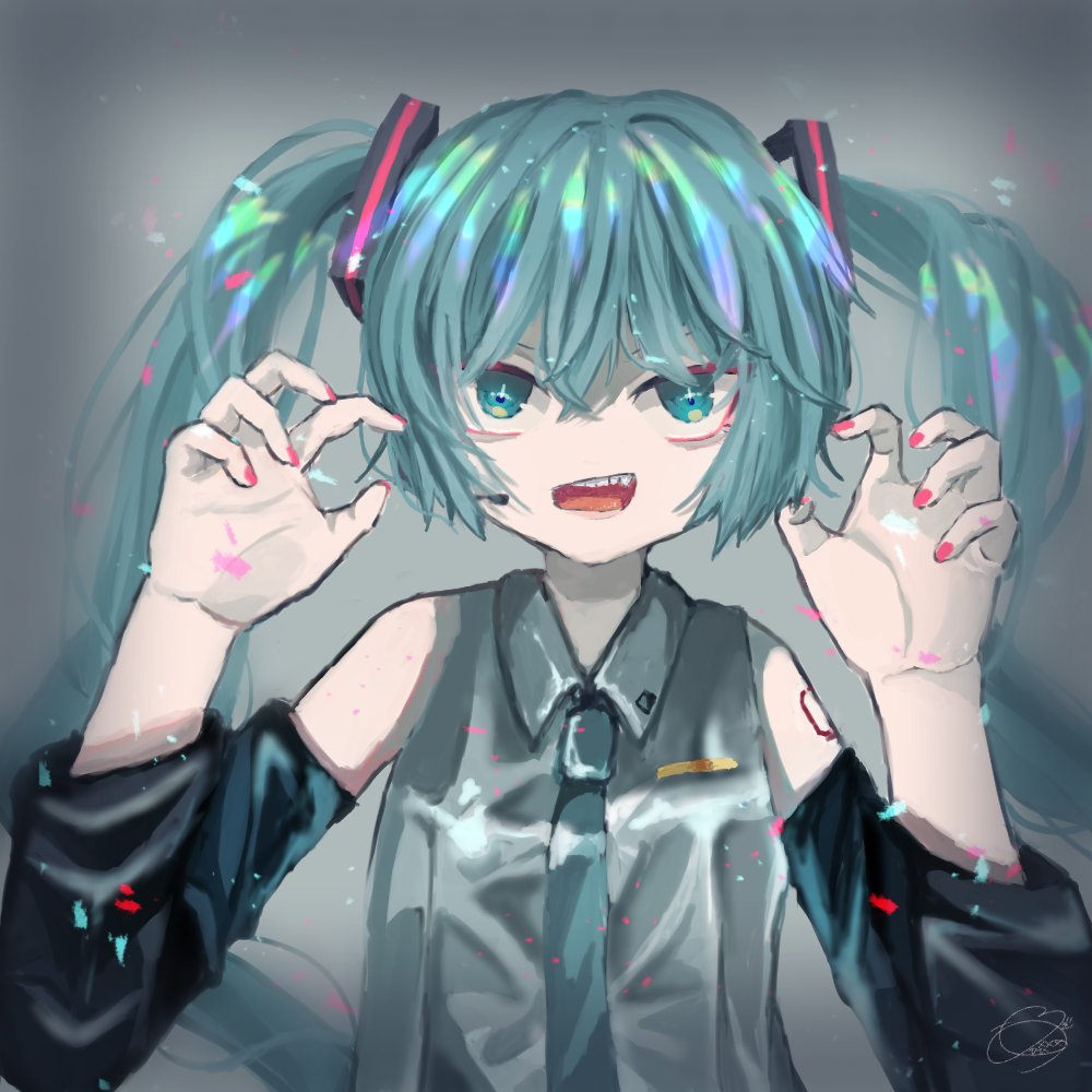 ピアプロ運営です 本日は 正面 作品をご紹介 旻響俐さんのミクさん こちらに向か Piapro ピアプロ のイラスト