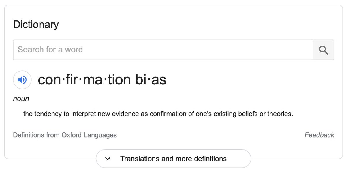 Beware the pitfall of confirmation bias - interpreting new evidence to confirm existing beliefs.Bad judgment that fortuitously produces good results is risky because it encourages reckless behavior.More often, bad judgment produces bad results.8/9