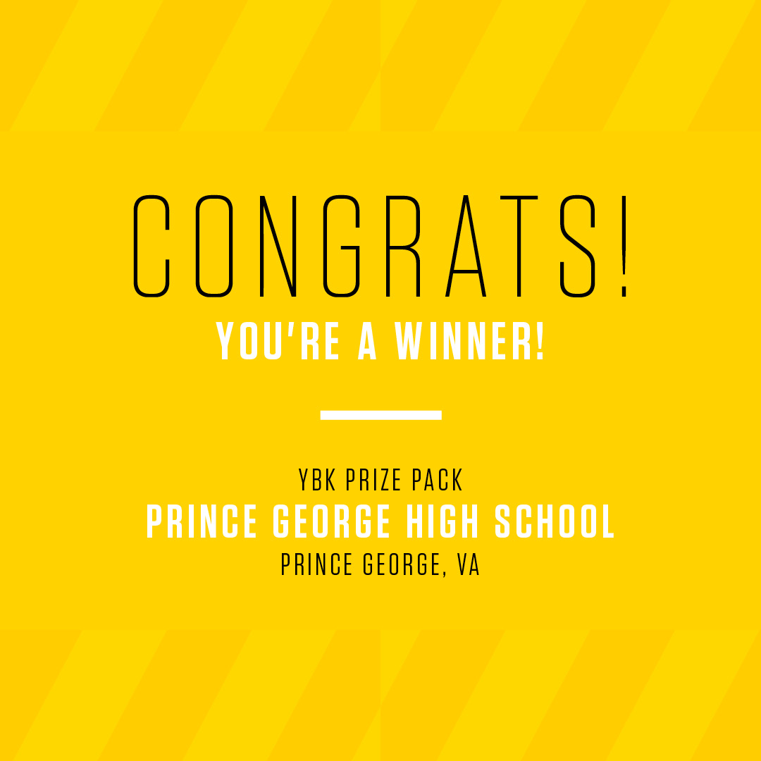 Check out @royalsmedianow. This hardworking staff at Prince George HS took more than 2,000 school pics in one day. A prize pack is headed their way. Great job Royals!

Celebrate your staff’s accomplishments by posting with #JustWatchUsYBK 

herff.ly/hjybkweek
