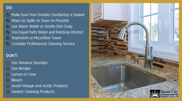QC_Kitchens's tweet image. Not sure how to clean your countertop? Unsure what is safe to clean granite? Here are some of the granite cleaning Do’s and Don’ts from Queen City Kitchen and Bath!
queencitykitchens.com/how-to-clean-g…
@queencitykitchens #granitecountertops #kitchencleaning #countertopcleaning