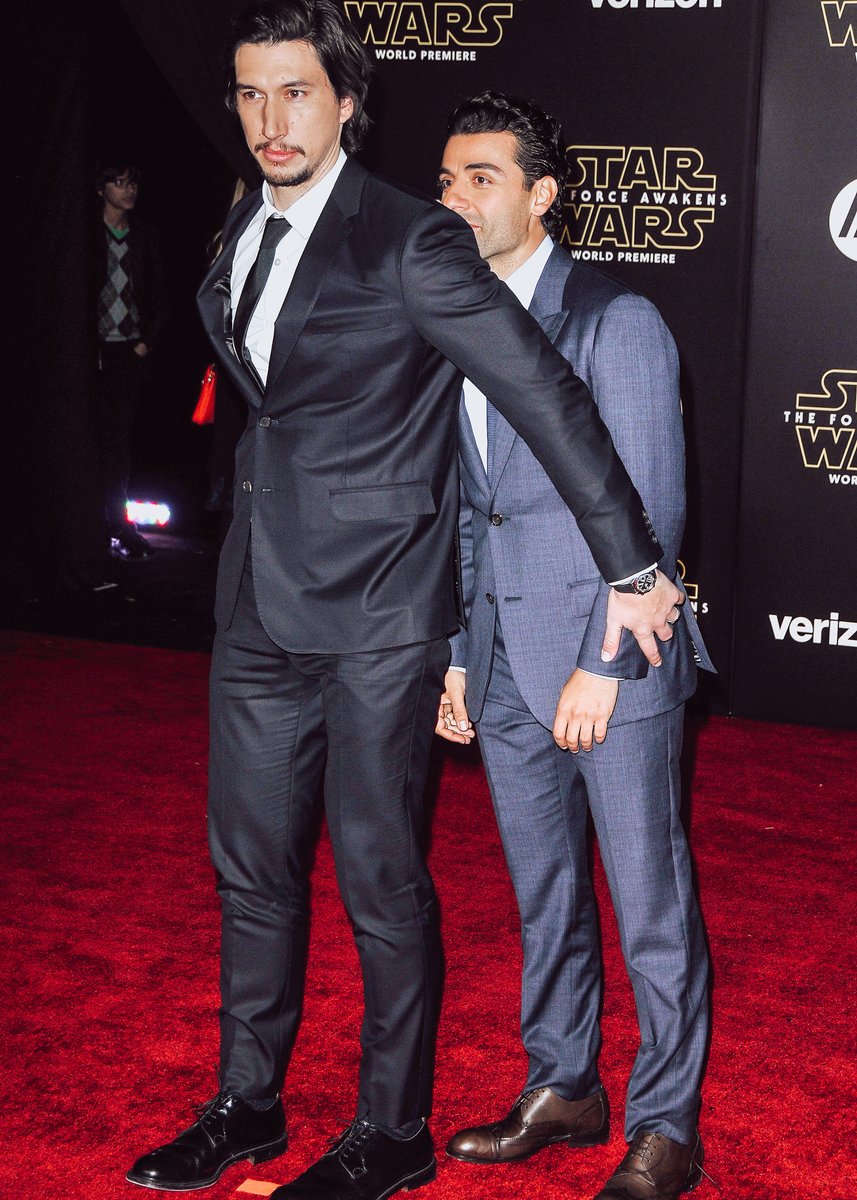 The Adam Driver Files Twitter પર Hq Adam Driver And Oscar Isaac Attend The Star Wars The Force Awakens Premiere In Los Angeles 12 14 15