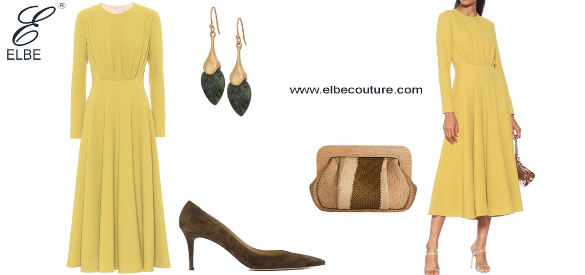 ElbeCouture's tweet photo. A #desktodinner Style idea -->

https://t.co/vdX8KEZURy

Dress: Emilia Wickstead
Earrings: Amazon
Bag: Johanna Ortiz
Pumps: Gianvito Rossi https://t.co/D7jCMNnZ93