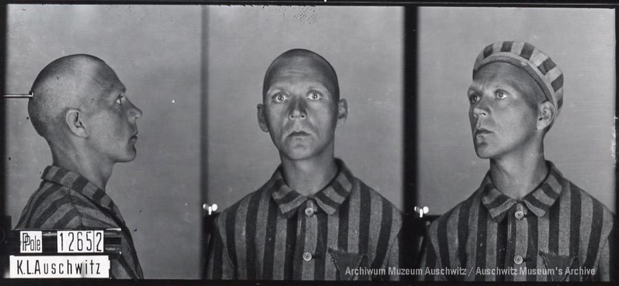 5 October 1907 | Pole Franciszek Bak was born in Warsaw. A hairdresser. In #Auschwitz from 6 April 1941. No. 12652 He perished in the camp on 16 June 1942.