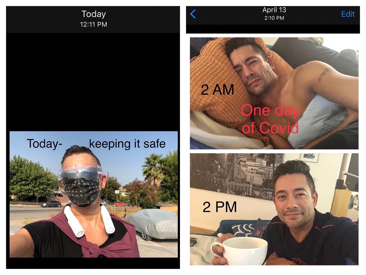 This is not a political post.
DON’T follow advice of some1 going through Covid-19. 
Once O2 changes, brain gets wonky.
I got SS# wrong on taxes 3 times!
A drunk person wants to believe they can drive. Don’t take their advice.
#BeAfraidOfCovid #AwareNotHiding