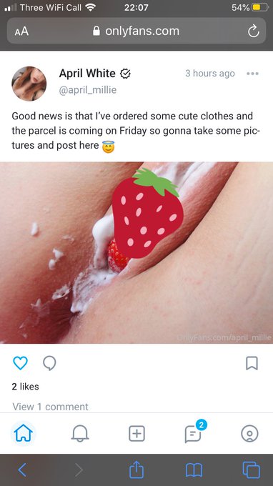 Strawberries and cream- yea or nah?  https://t.co/mXMHos1qbf https://t.co/KbZ7t8gl6o<a href="/tag/idiotseverywhere"class="tags"><span>#idiotseverywhere</span></a><a href="/tag/onlyfans"class="tags"><span>#onlyfans</span></a>