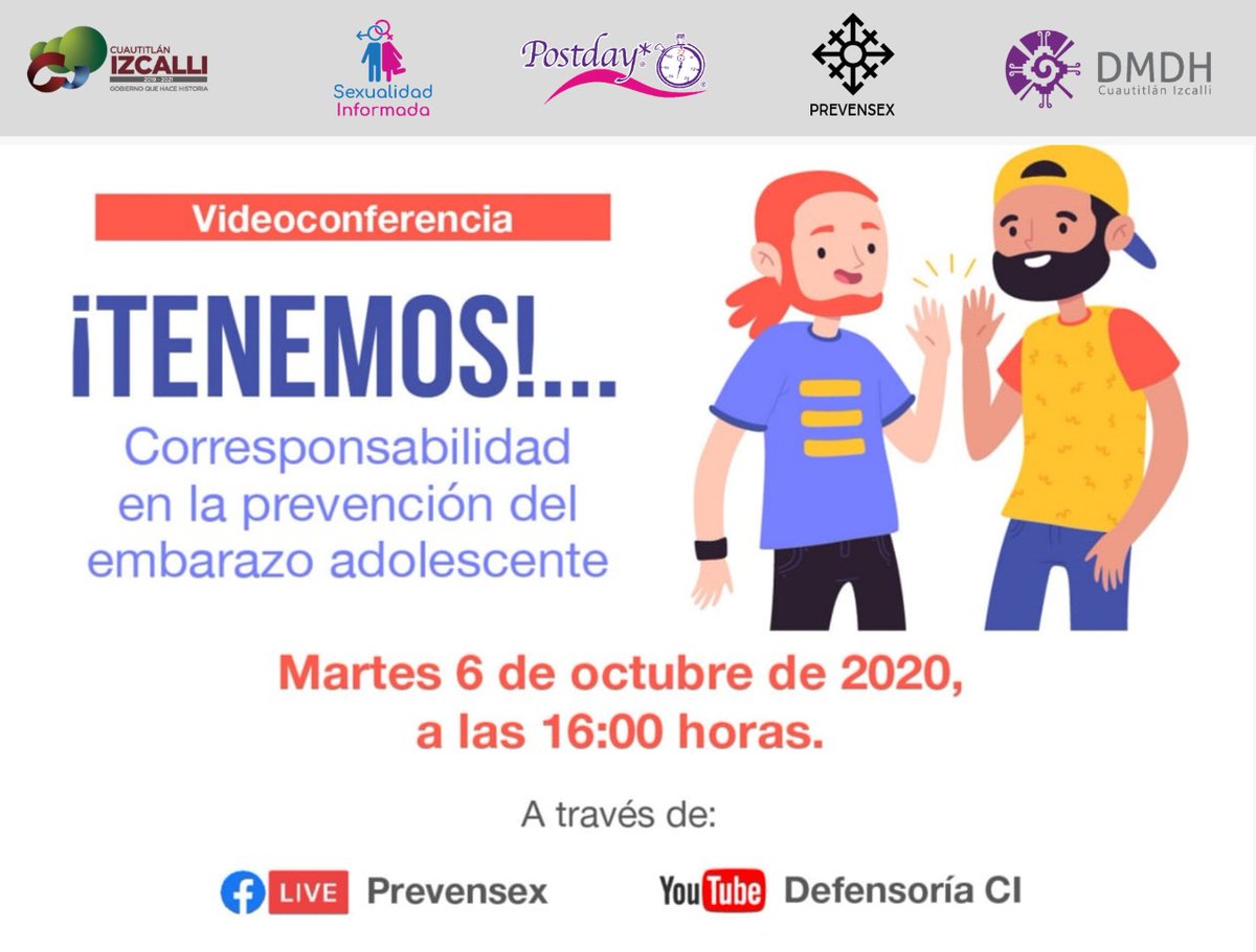 PrevenSexApp's tweet photo. ¿Prevenir un embarazo es sólo responsabilidad de las mujeres?🤔🤔
¿Crees que ella es la que debe usar un condón? 🙊🙊😹
Acompáñanos a hablar de corresponsabilidad, porque si el placer es para los dos, la responsabilidad también.😉😉😉 https://t.co/9PrkZBupvI